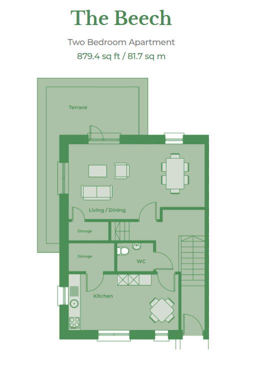 The Beech floor plan