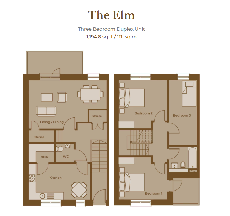 The Elm floor plan